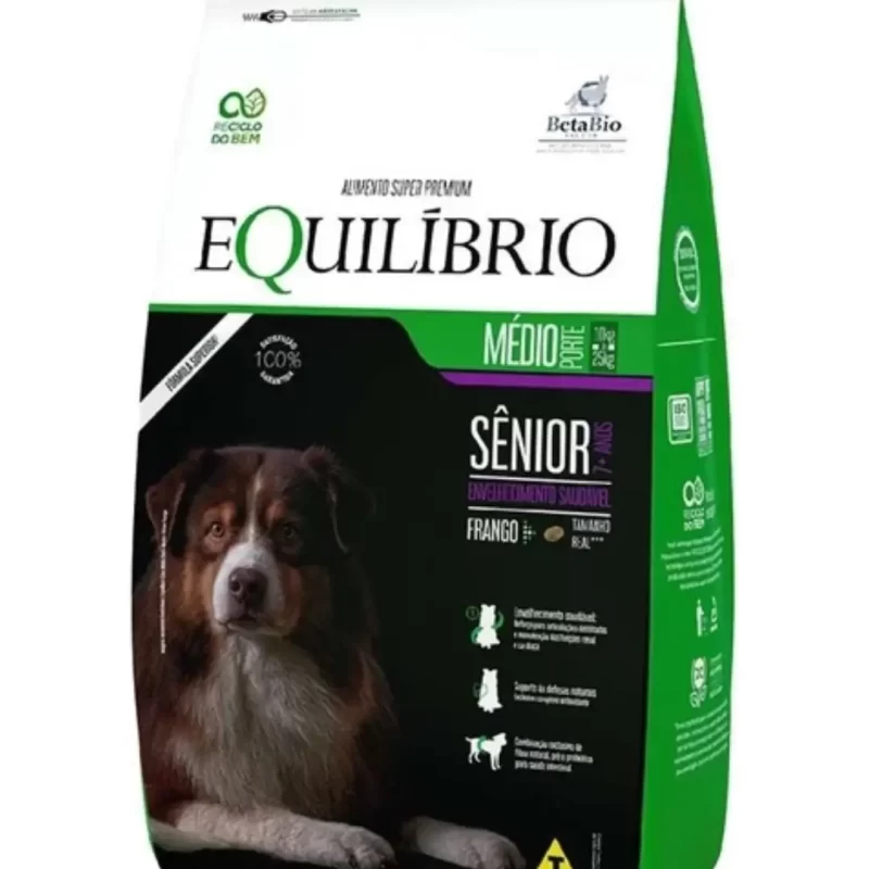 Ração Equilíbrio Sênior Porte Médio