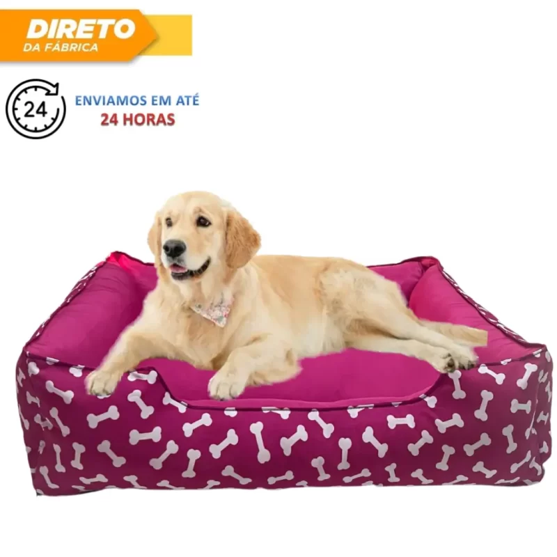 Cama pet confortável para cachorro grande