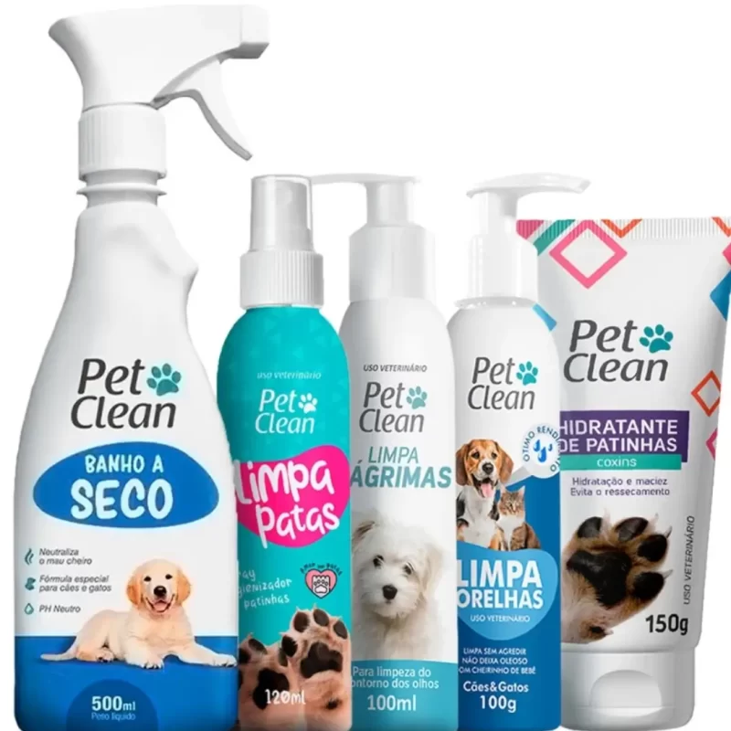 Banho seco para pets fácil