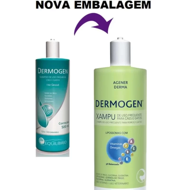 Shampoo para pele sensível de pets