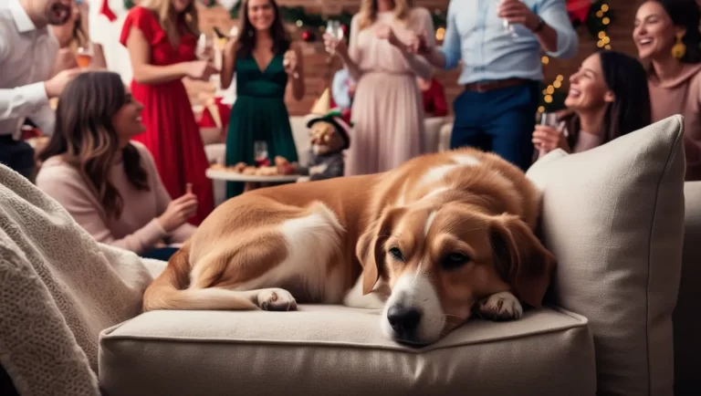 Como manter pets calmos em festas