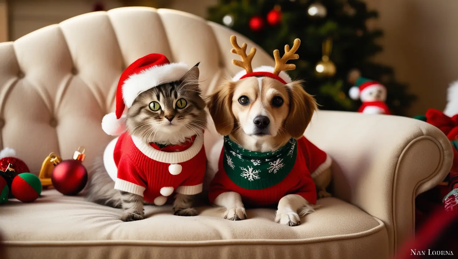 Cuidados com pets no Natal