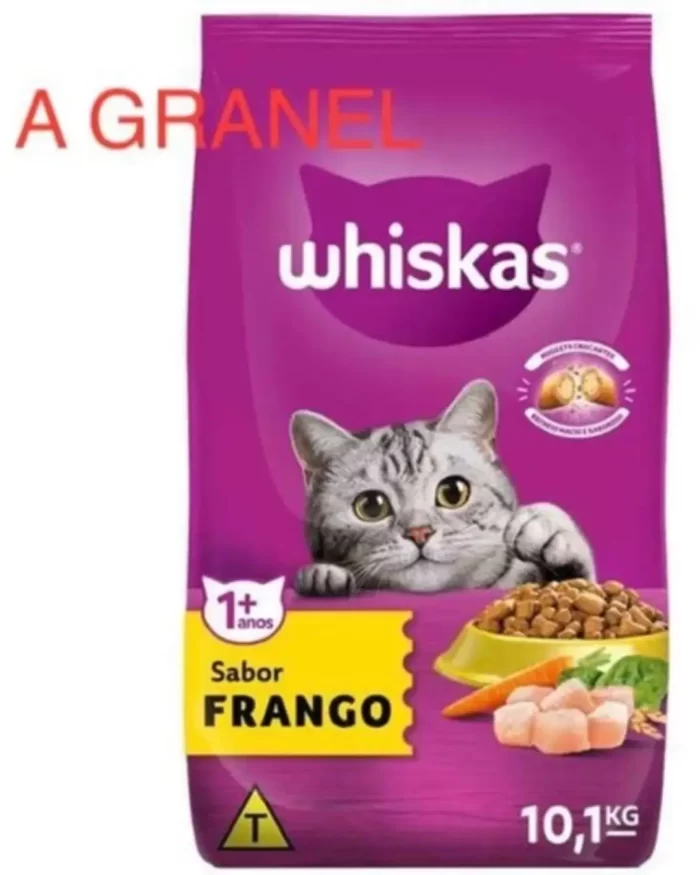 Ração Whiskas Frango para Gatos Adultos