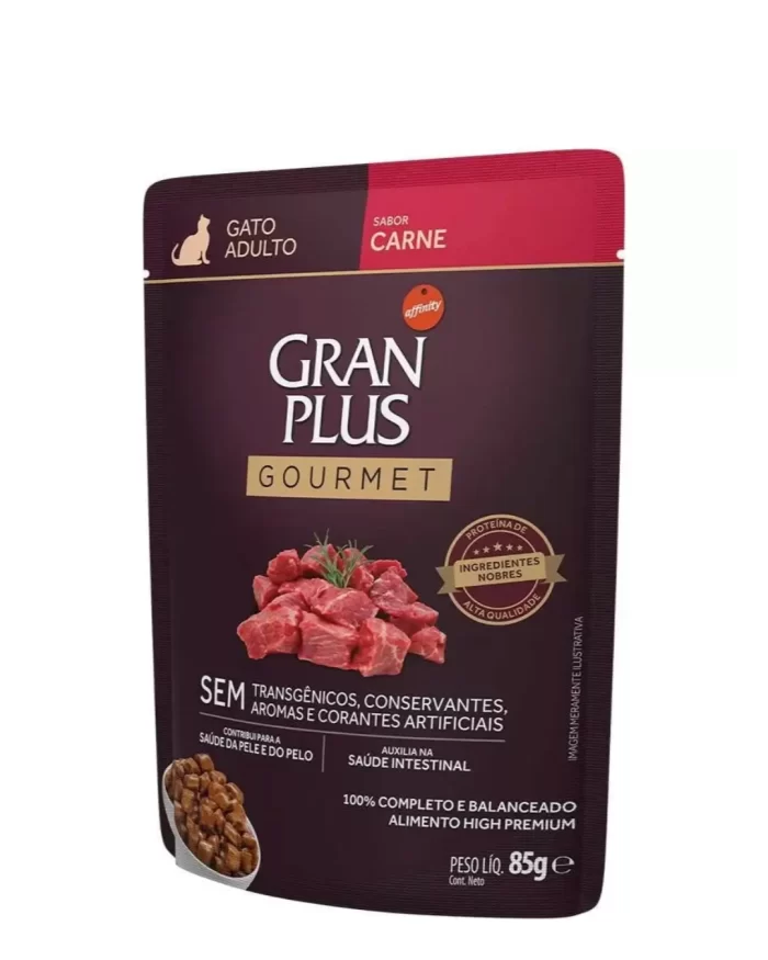 Gran Plus sachê gourmet para gatos