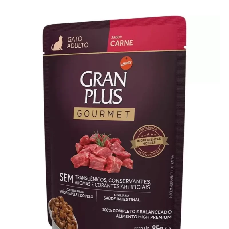 Gran Plus sachê gourmet para gatos