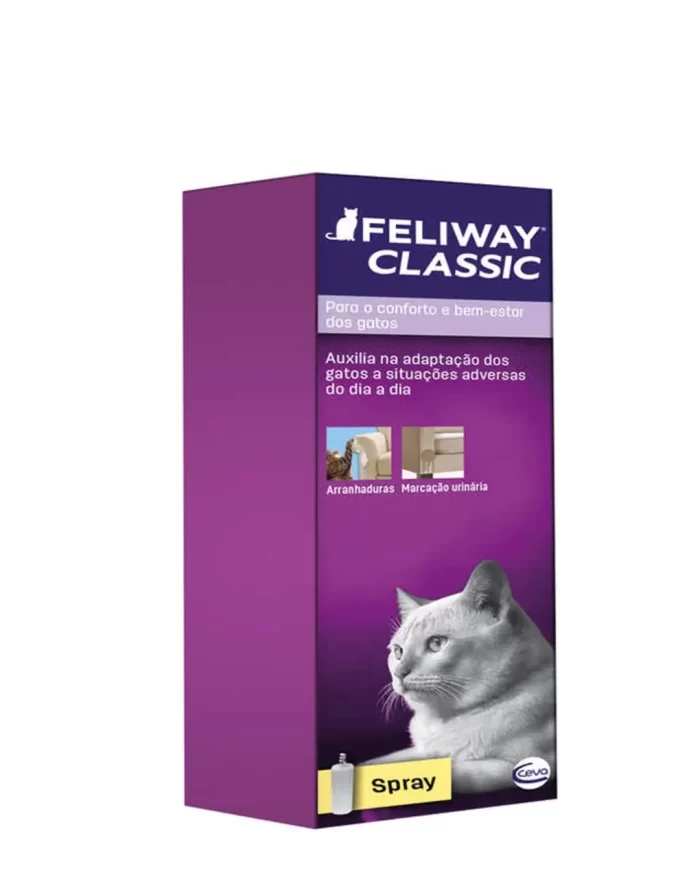 Produto para adaptação de gatos estressados,