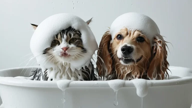 Shampoo de gente para pets