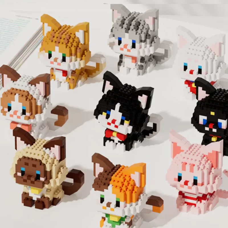 Mini Lego de gatos