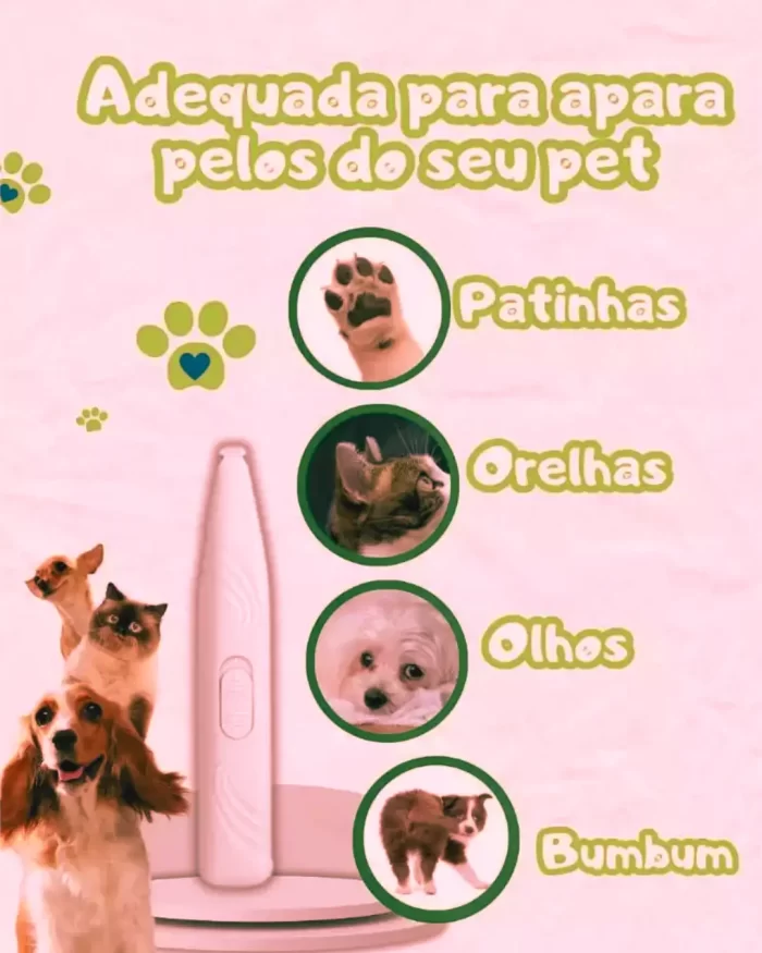 Aparador de pelos para pets