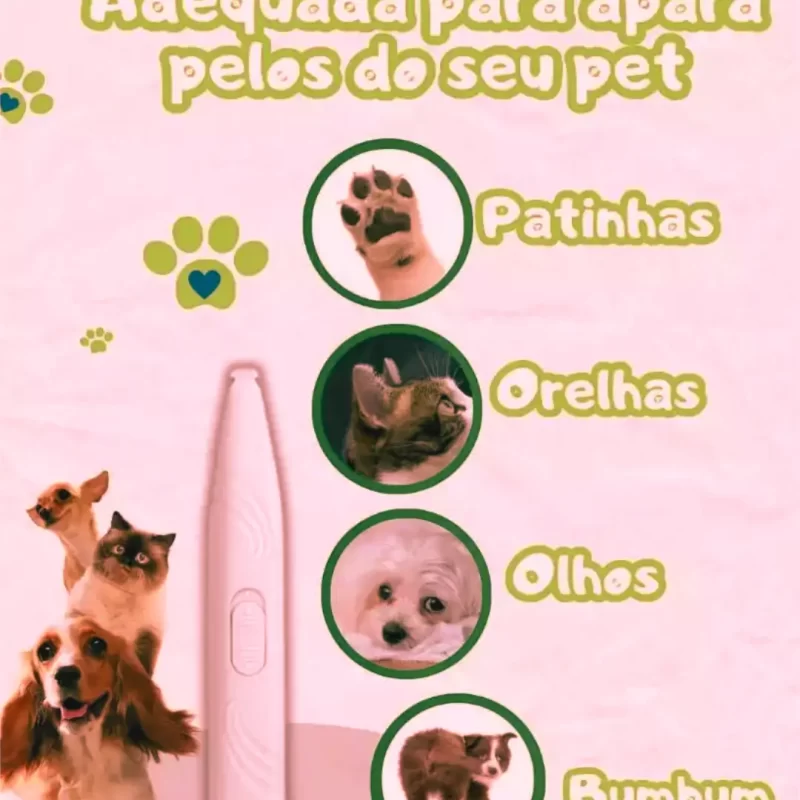 Aparador de pelos para pets