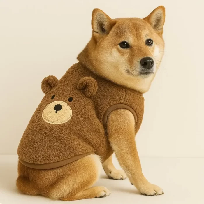 Roupa para Cachorro: A Roupinha de Moletom Ursinho Que Derrete Corações - Image 4