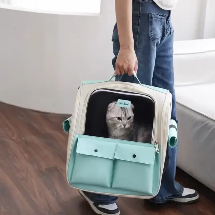Bolsa de Transporte Pet para Viagem: Mochila Cabine Avião para Cachorros e Gatos até 13kg - Image 2