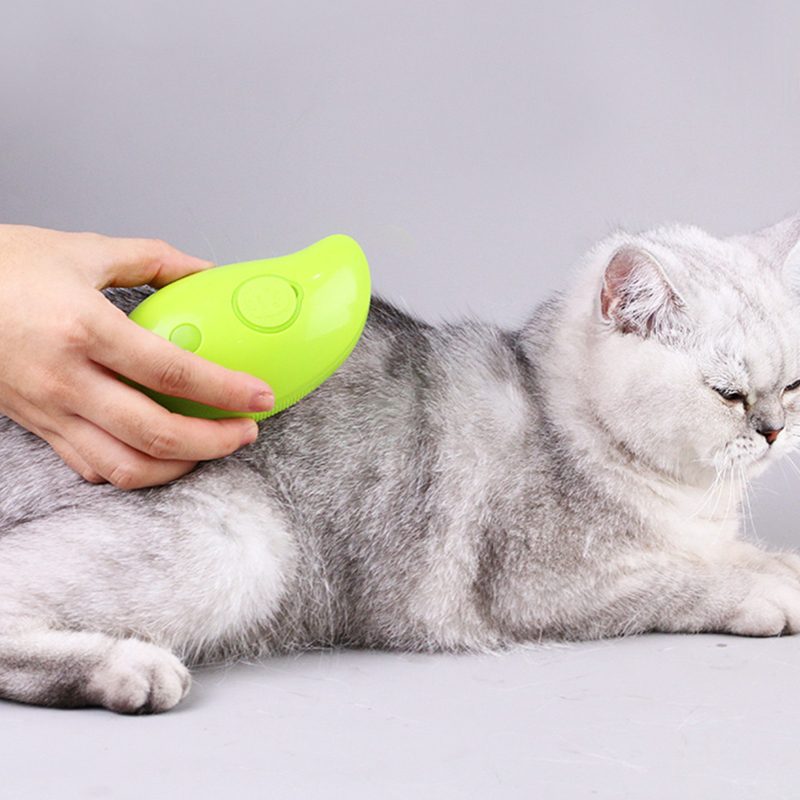 Escova a vapor para gato 