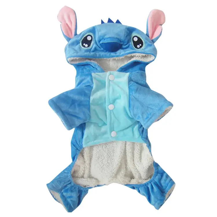 Roupa para cachorro Stitch