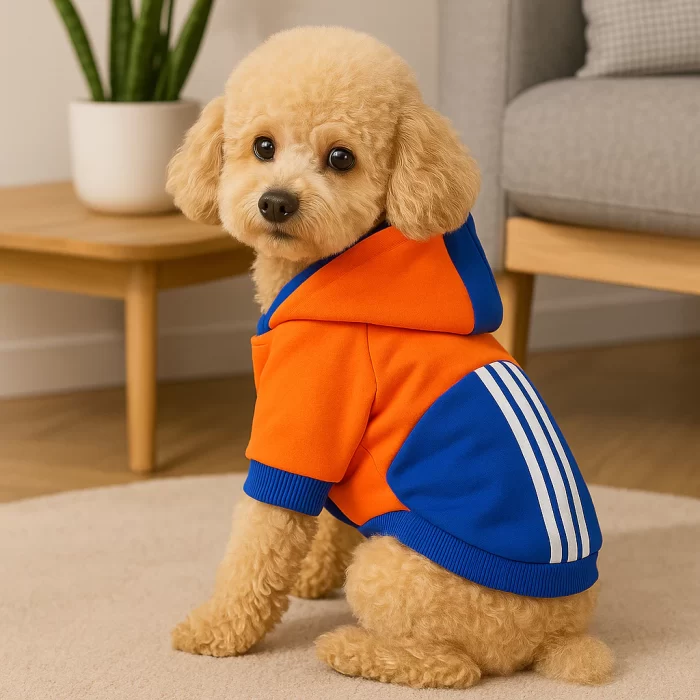 Roupa de Frio para Cachorro – Moletom com Capuz Esportivo e Confortável - Image 5