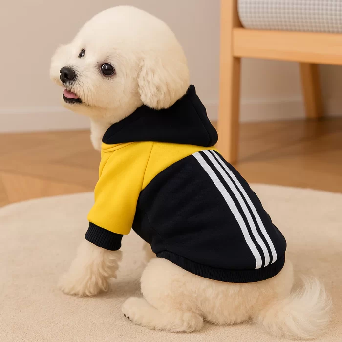 Roupa de Frio para Cachorro – Moletom com Capuz Esportivo e Confortável - Image 3