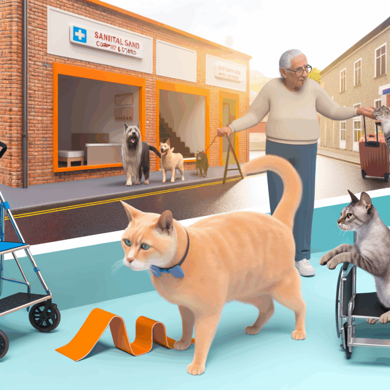 Mobilidade para gatos idosos (rampas e degraus): Guia Completo e Dicas Essenciais